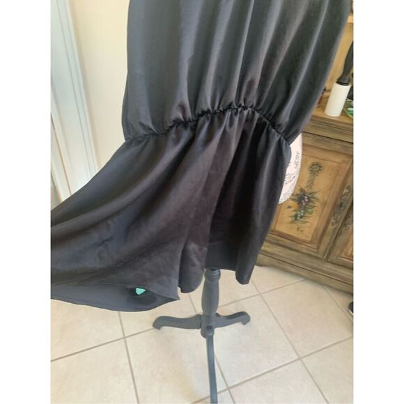 Victoria Secret’s Black Satin Romper - Picture 5 of 9